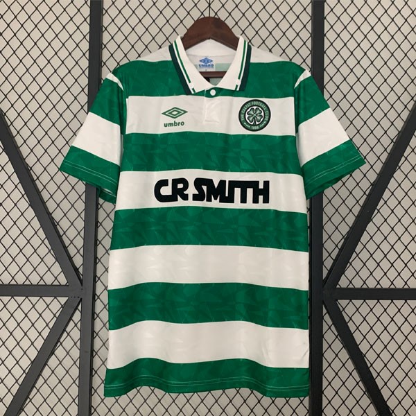 Tailandia Camiseta Celtic Primera Equipación Retro 1989 1991